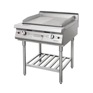 Gas Open Griddle & Broiler with Stand RPD-4B