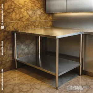 Meja Stainless – Kokoh, Higienis & Tahan Lama untuk Dapur Modern