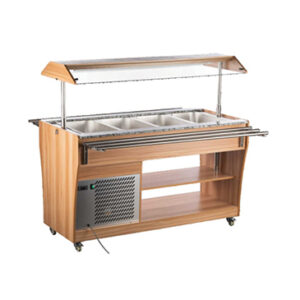 Island Salad Bar RTS-1490L – Salad Bar Pendingin untuk Restoran & Hotel