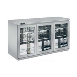 SS Back Bar Bottle Cooler BB-W5T3 – Lemari Pendingin Minuman untuk Bar, Restoran & Cafe