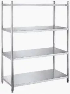 S/S Storage Rack SR-150 – Rak Penyimpanan Stainless Steel untuk Dapur & Area Komersial