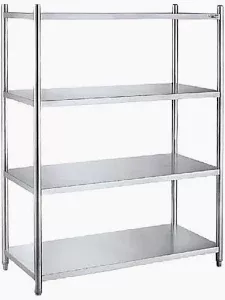 S/S Storage Rack SR-180 – Rak Penyimpanan Stainless Steel 4 Susun